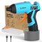 Cordless Hot Glue Gun, 15s Fast Preheating with 2Ah Built-in Battery Hot Melt Glue Gun, Smart Power-Off, Kit with 25 Pcs Premium Mini Glue Sticks and USB-C Charging Port